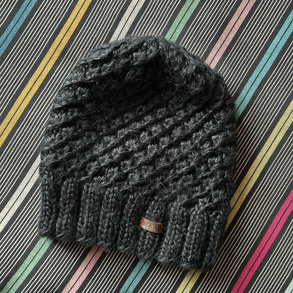 Adidas knit cap. One Size Fits All.